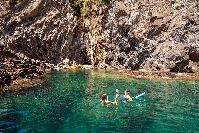 Cinque Terre Hybrid Boat Tour from Monterosso - The swim stop and the Ligurian aperitif