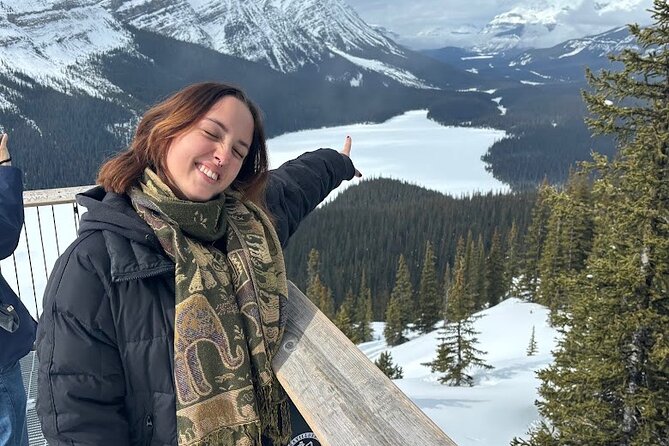 Columbia Icefield, Crowfoot Glacier and Bow ,Peyto Lake Tour - One big day from Calgary to the high Rockies