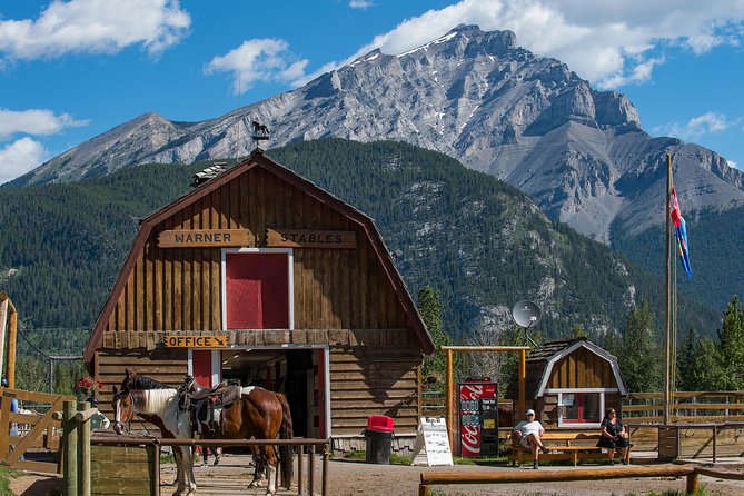 Covered Wagon Ride in Banff with Western Cookout - A slow ride beside the Bow River
