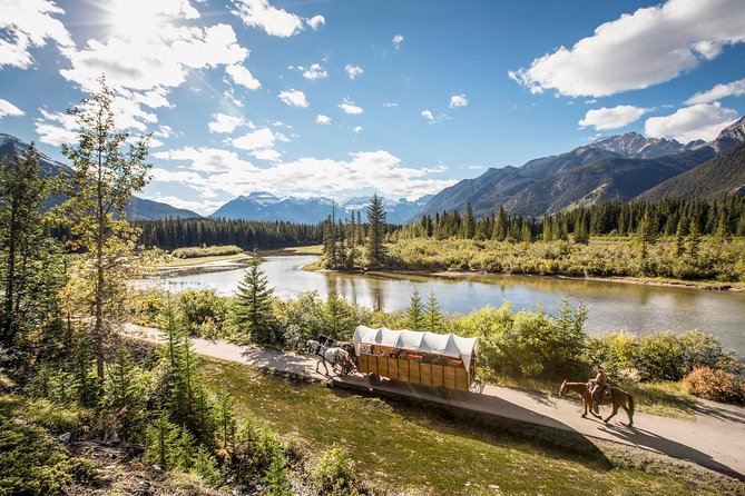 Covered Wagon Ride in Banff with Western Cookout - What the Banff route includes