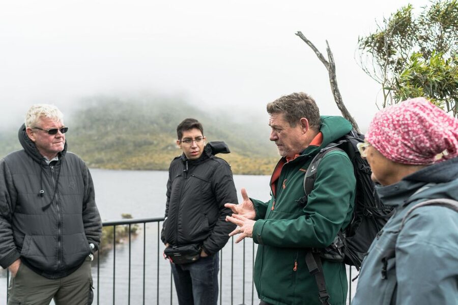 Cradle Mountain National Park by Coach from Launceston - Dove Lake and the Cradle Mountain view