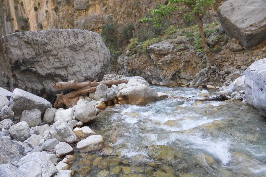 Crete: Samaria Gorge Hiking with transfer and expert Escort - Reaching Agia Roumeli and the Libyan Sea