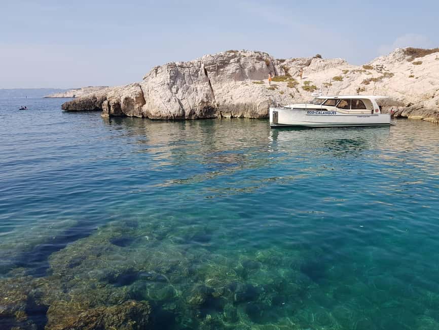 Cruise, Coffee and Swimming in the Calanques of Frioul - Marseille harbor and the short stop at Château d’If