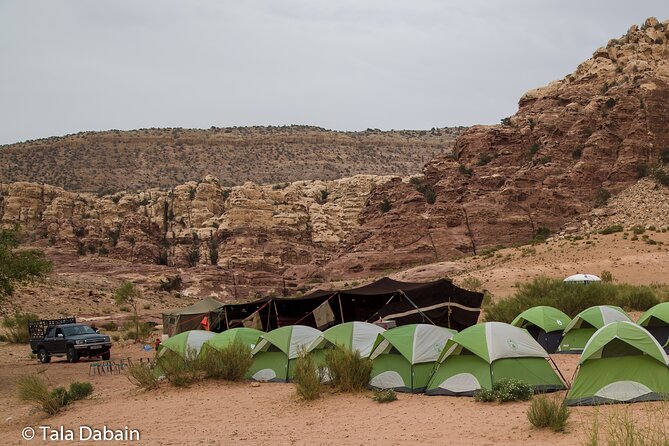 Dana to Petra Trek + Wadi Rum & the Dead Sea - 9 Days - Day 7 trades hiking boots for a Wadi Rum jeep