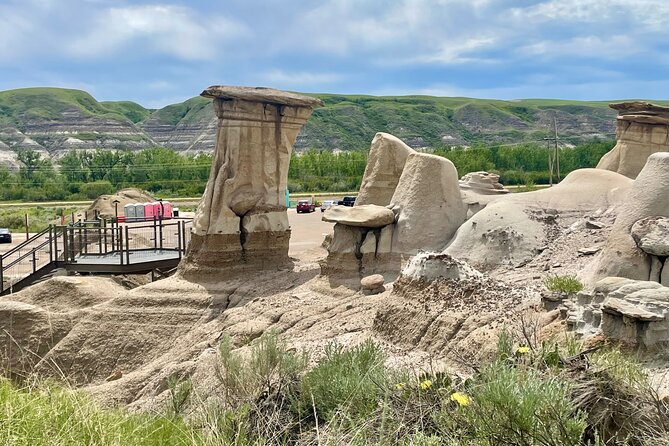 Day of Dinosaurs & Hoodoos from Calgary to Drumheller Badlands - The Little Church is tiny but memorable
