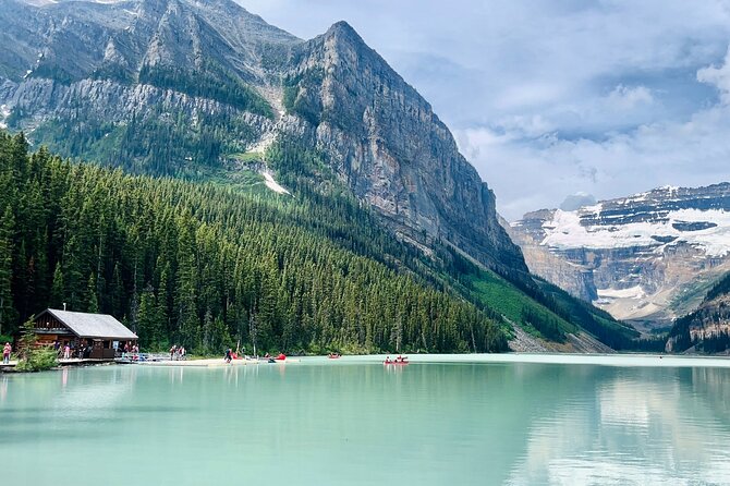 Day Trip: Lake Louise, Moraine Lake, Emerald Lake, Banff - Marble Canyon and the First Walk