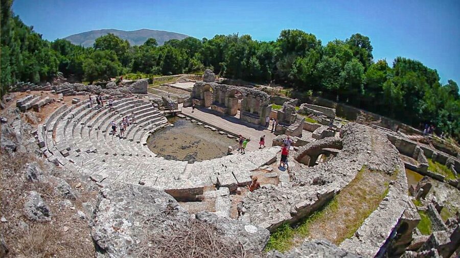 Day Trip to Saranda and Butrint National Park from Corfu - The boat crossing to Sarandë