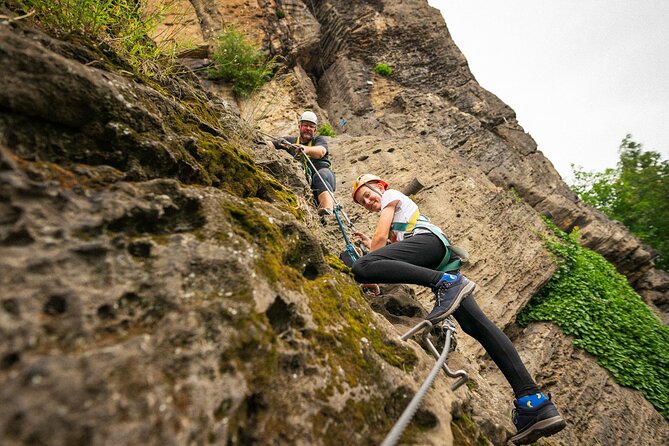 Děčín Via Ferrata Tour in Bohemian Switzerland - What the two-hour climb is like