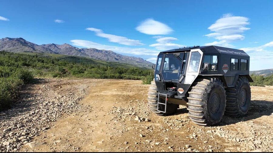 Denali: 3 Hour Fat Truck/SHERP Off-Road Adventure - Climbing the old mining trails