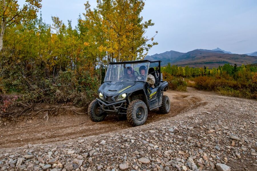 Denali National Park: Wilderness ATV Adventure - The trail: rocks, dust, and water crossings