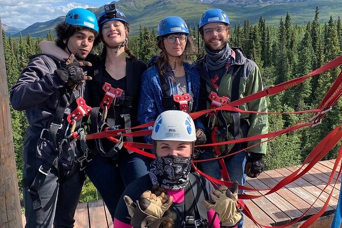 Denali Park Zipline Adventure - The bumpy ride adds more than transportation