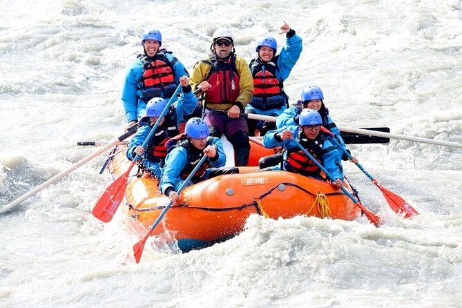 Denali Rafting Canyon Wave - Getting dressed for glacial water
