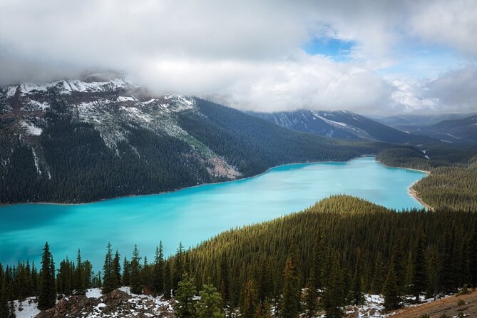 Discover 9 Iconic Banff Sights in a Day! with extra Comfort-12pax - Bow Lake and Peyto Lake add quieter Icefields Parkway scenery