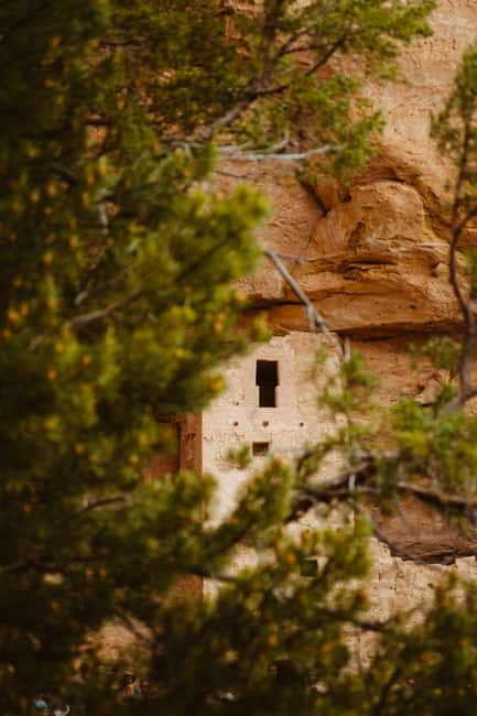 Durango: Mesa Verde National Park, Cliff Palace Tour w/Lunch - Entering Cliff Palace by ladder