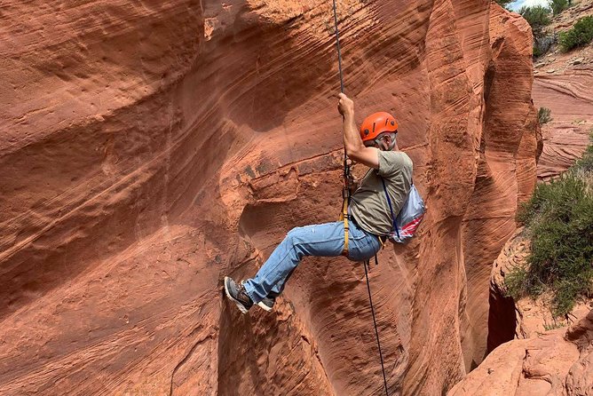East Zion: Coral Sands Half-day Canyoneering Tour - Entering Coral Sands near East Zion
