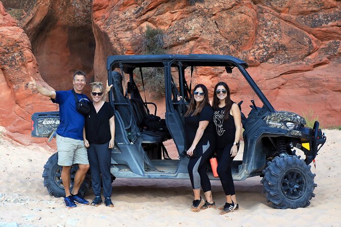 East Zion Crimson Canyon Hike & UTV Adventure - The 8 to 10 foot boulder sections