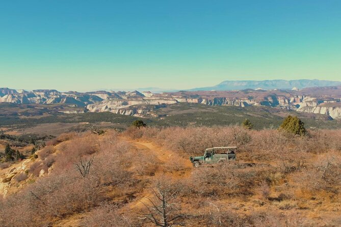 East Zion Top of the World Jeep Tour - Price and what you receive for $105.09