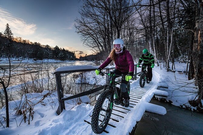 Electric Fat Biking Adventure in Banff | Small Group Adventure - Spray River Trail and the Banff Springs viewpoint