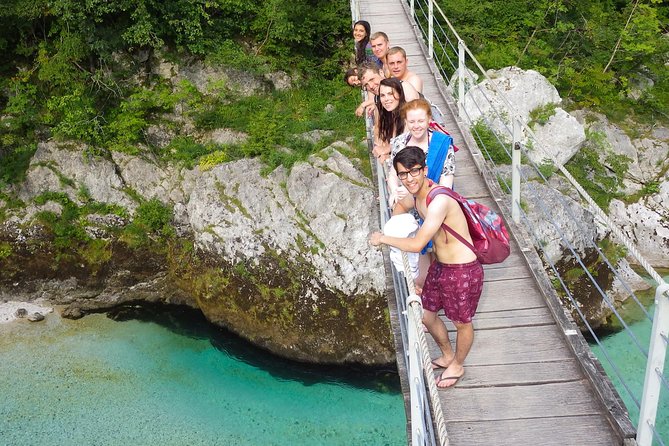 Emerald River Tour, Triglav National Park & Soča valley Day Trip - Most na Soči leads to the day’s unusual transport trick