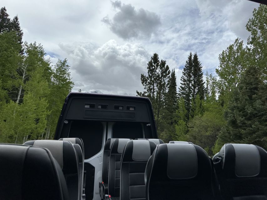 Estes Park: Rocky Mountain National Park Glass-Top Bus Tour - Drinks, snacks, and comfort on a long mountain ride