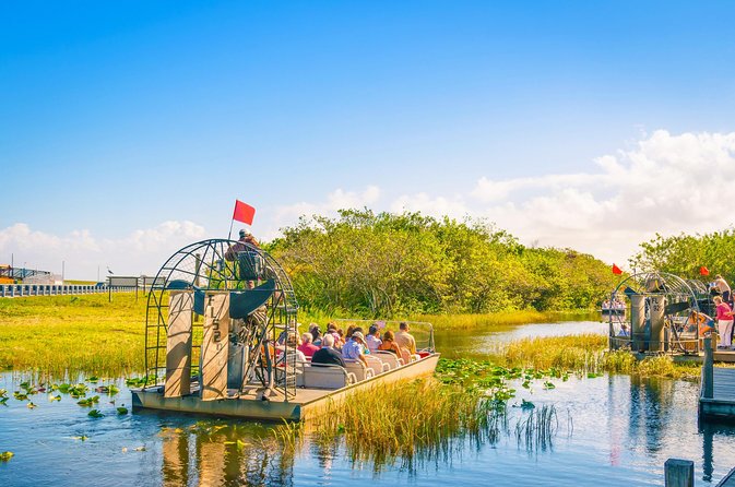 Everglades Airboat Safari Adventure with Transportation - Exhibits, alligator areas, and the shrinking free time