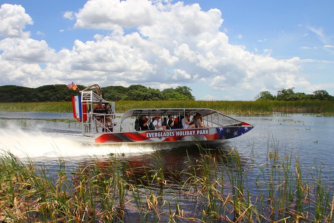 Everglades Airboat, Wildlife Show, and Roundtrip Bus From Miami - The airboat ride through the Everglades
