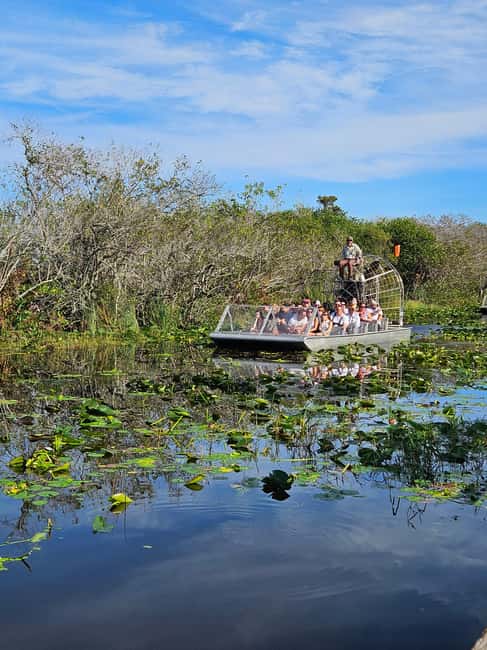 Everglades: boat tour with transportation& entrance included - Key points to know before booking