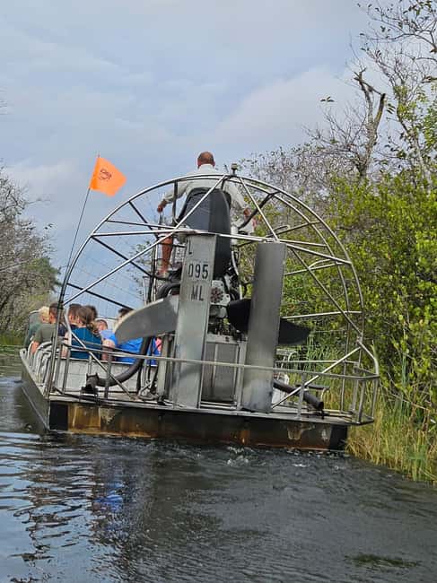Everglades: boat tour with transportation& entrance included - The alligator show and the park stop