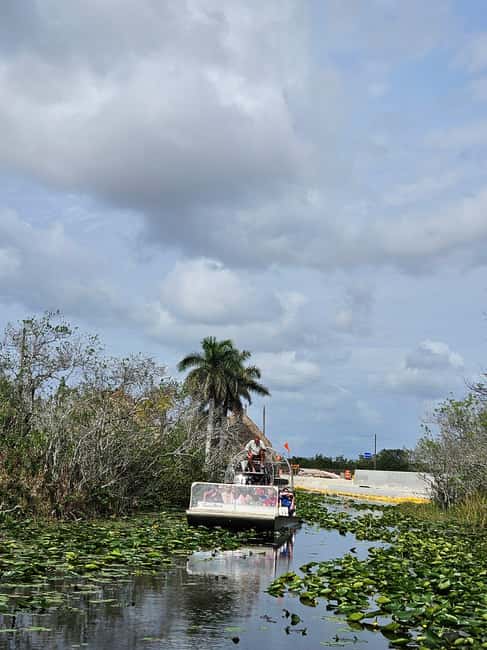 Everglades: boat tour with transportation& entrance included - The ride back and a bonus look at South Beach