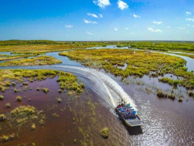 Everglades City: Guided Kayaking Tour and Airboat Ride