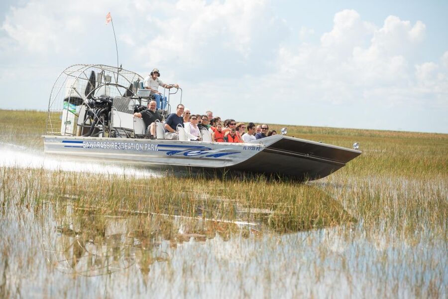 Everglades: Sawgrass Park Day Time Airboat Tour & Exhibits - What the guide explains on the water