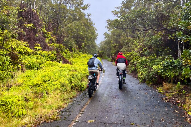 Fat Tire E-Bike Rental - Volcanoes National Park - The Bike Lesson Is Short, But It Matters