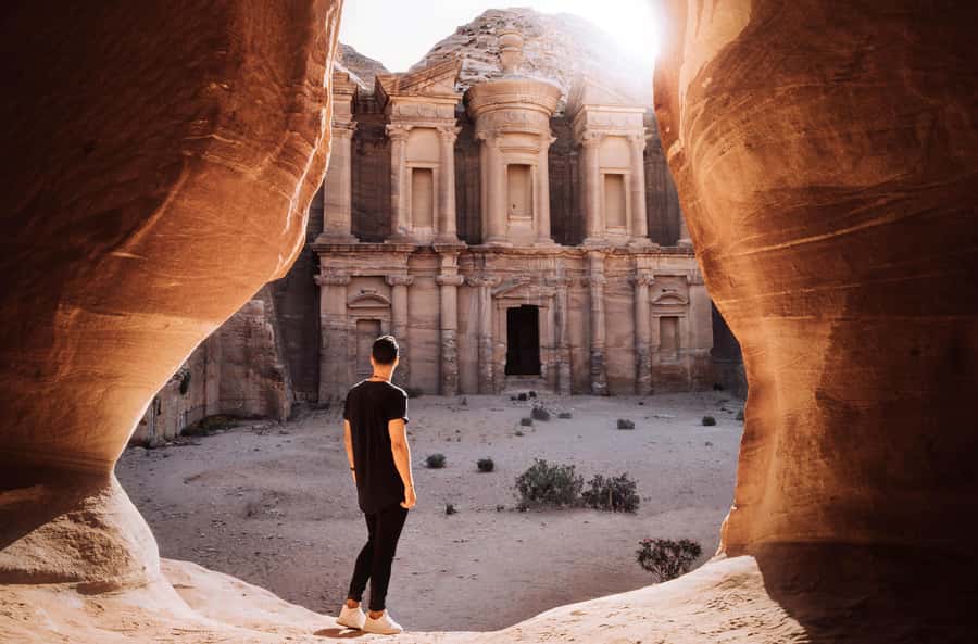 From Amman: Petra, Wadi Rum and Dead Sea 3-Day Tour - Mount Nebo and Madaba set the scene