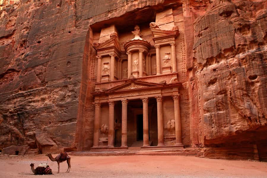 From Amman: Petra, Wadi Rum & Dead Sea 3-Day Tour - A full day inside Petra