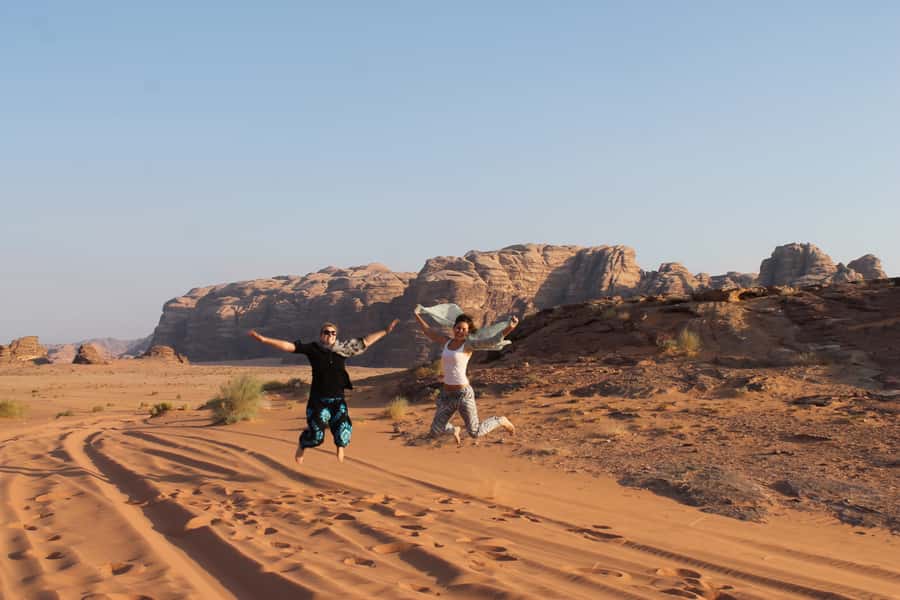 From Aqaba: Jeep Tour to Wadi Rum Desert - What the two-hour Jeep tour includes