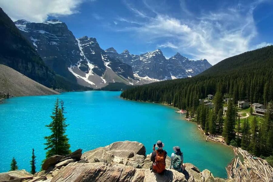 From Banff/Canmore: Moraine Lake, Lake Louise 1.5 hrs Each - Meeting in Banff or Canmore