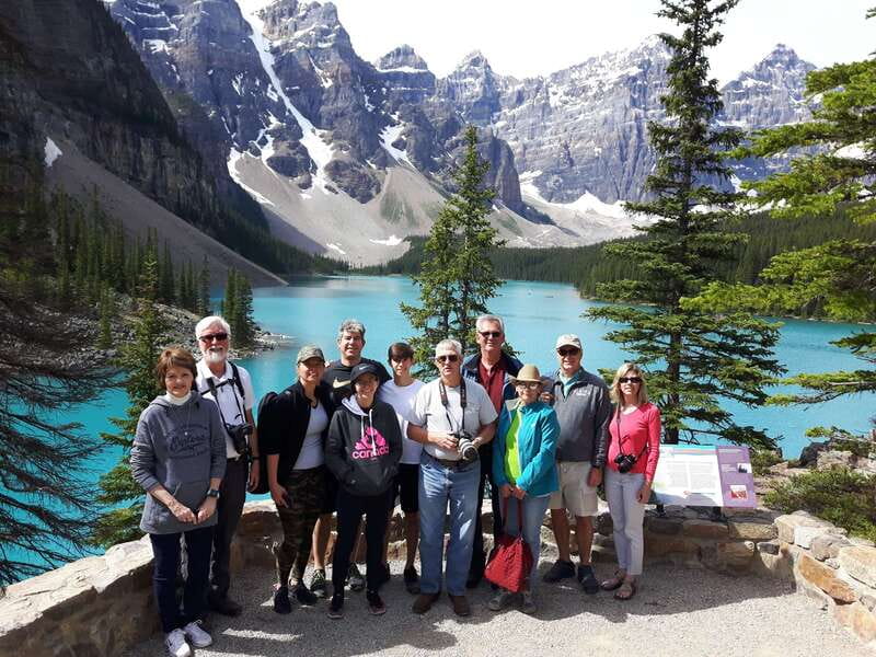 From Banff: Louise & Moraine Lake Guided Hiking Day Trip - Moraine Lake and the trail toward Consolation Lakes