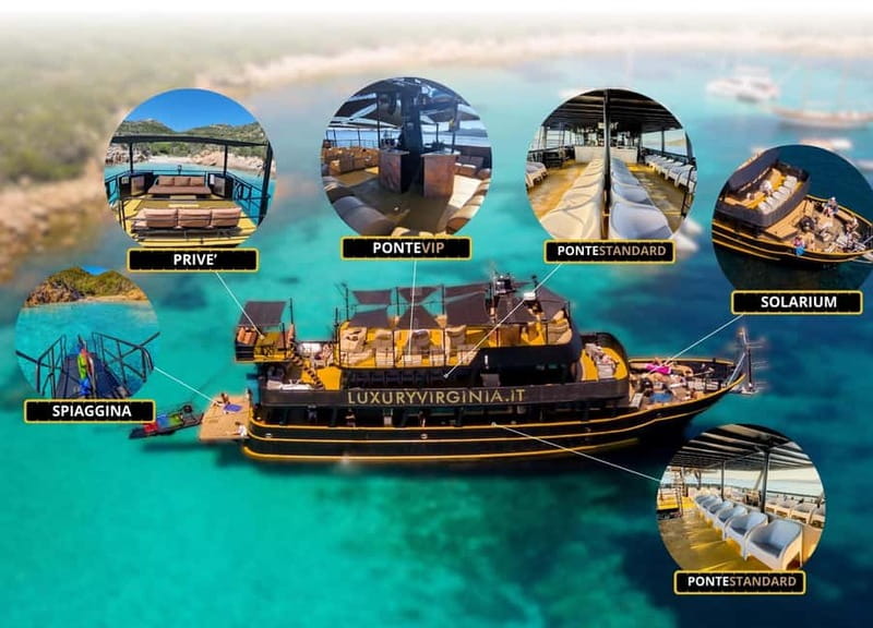 From Cannigione: La Maddalena Archipelago Boat Trip - The key points at a glance