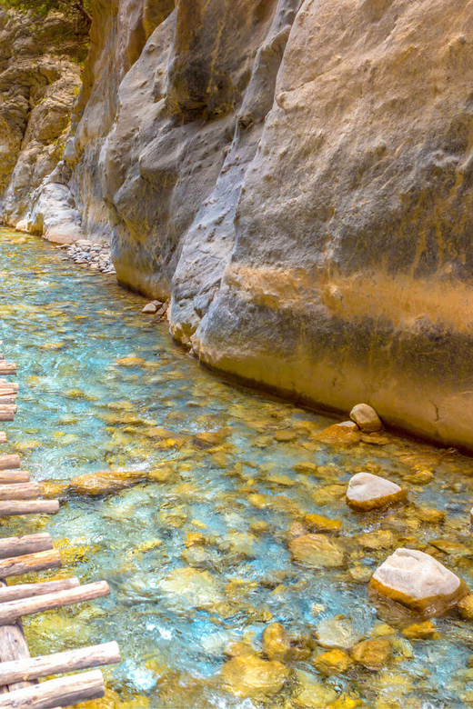 From Chania/Rethymno: Samaria Gorge Easy Way - Walking toward the Iron Gate