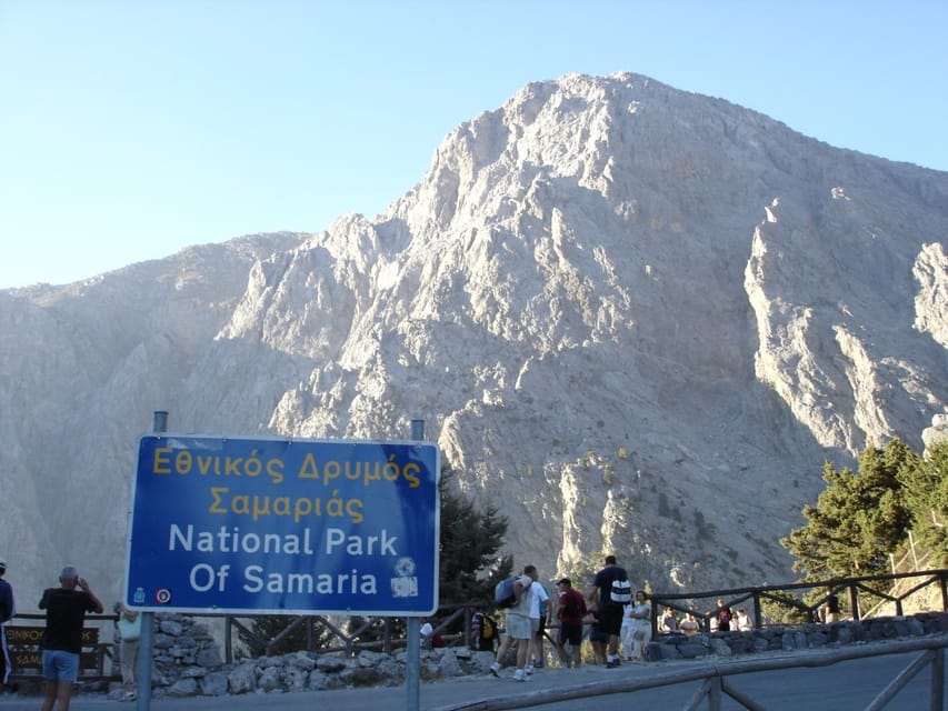 From Chania/Rethymno: Samaria Gorge Easy Way - Lunch, swimming, and free time at Agia Roumeli