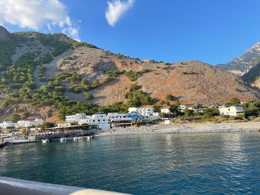 From Chania: Samaria Gorge with Professional Hiking Guide - Arriving at Agia Roumeli