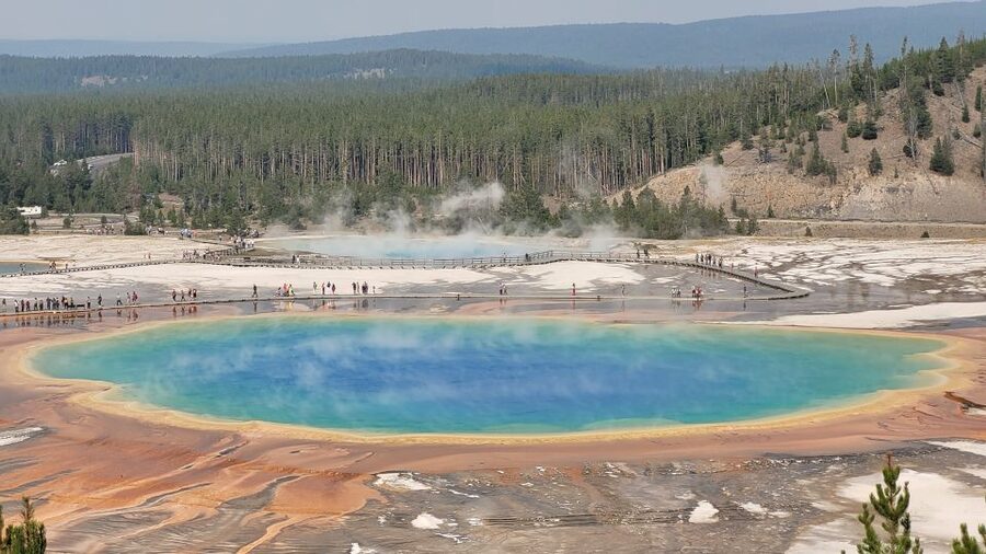 From Cody: Full-Day Yellowstone National Park Tour - Virginia Cascade Drive offers a quieter pause
