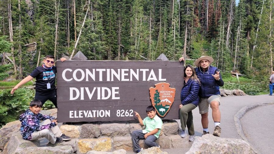 From Cody: Full-Day Yellowstone National Park Tour - Firehole Falls leads into Grand Prismatic country