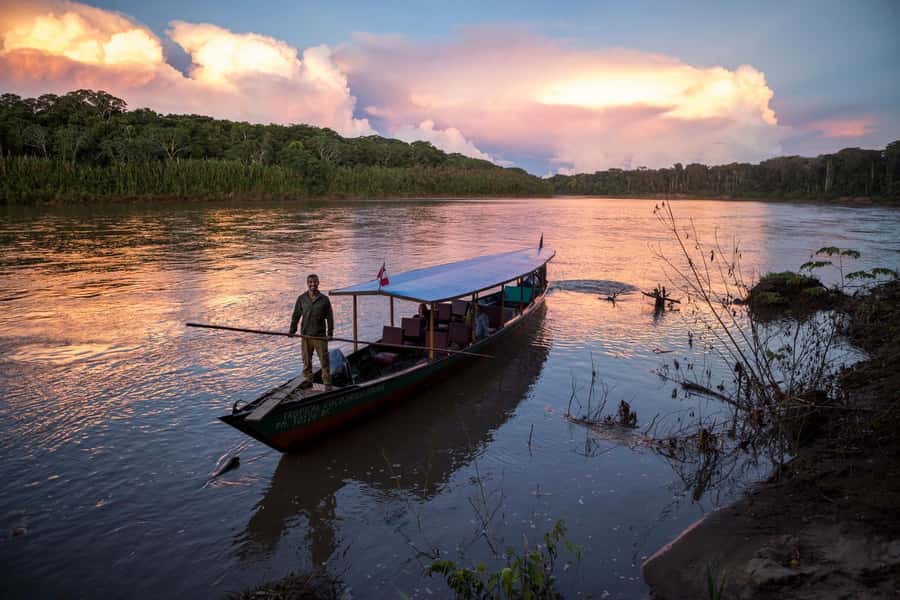 From Cusco: 4-Day Manu National Park Guided Tour - River travel into Manu and the first lodge night