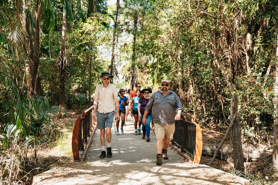 From Darwin: Kakadu Wilderness Escape & Rock Art Day Tour - A local stop at Corroboree