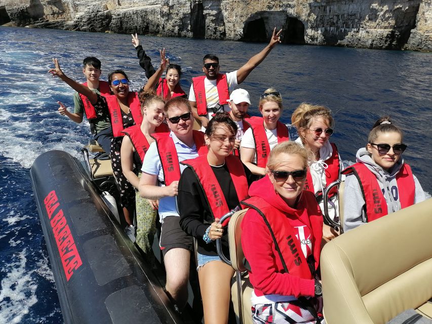 From Dubrovnik: Mljet National Park & Elaphiti Islands Trip - Odysseus Cave and the bright blue water of Mljet