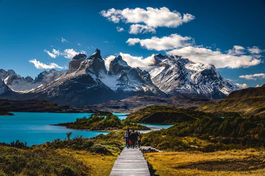 From El Calafate: Torres del Paine Full Day Tour - Saltos del Río Paine and the Cuernos viewpoint
