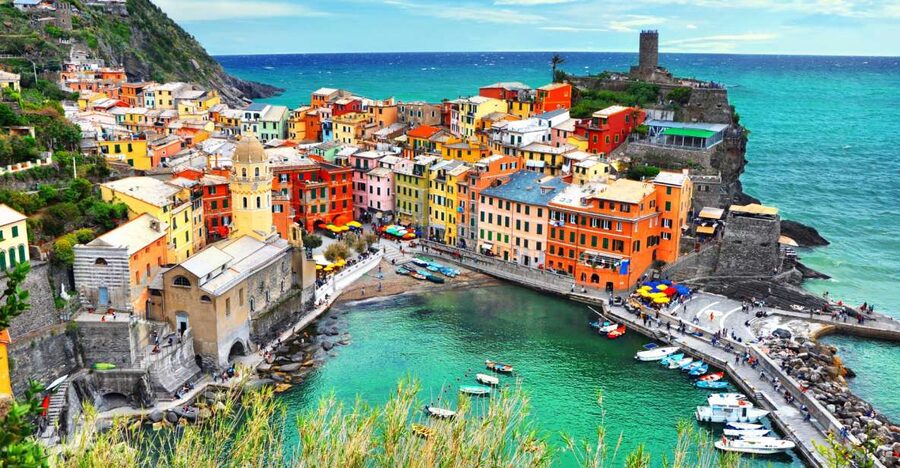 From Florence: Cinque Terre Small-Group Day Trip - Vernazza brings the classic harbor view