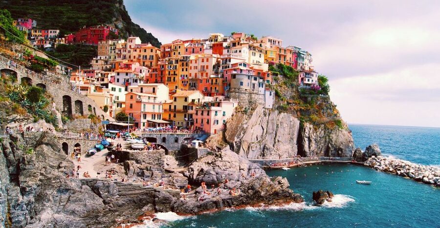 From Florence: Full-Day Private Cinque Terre Tour with Pisa - The 15-minute boat ride to Vernazza