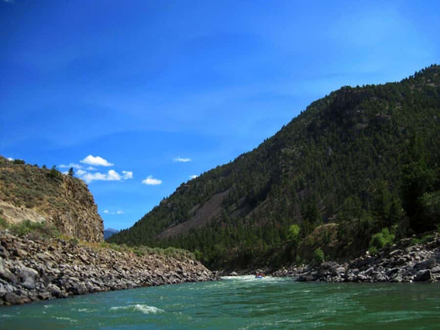 From Gardiner: Yellowstone River Scenic Float - A gentle six-mile ride on the Yellowstone River